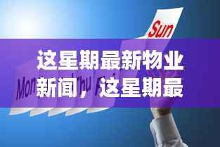 最新物业新闻一周概览,全面解读物业领域最新动态