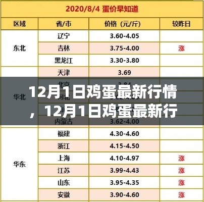 12月1日鸡蛋行情全面解析及应对策略指南