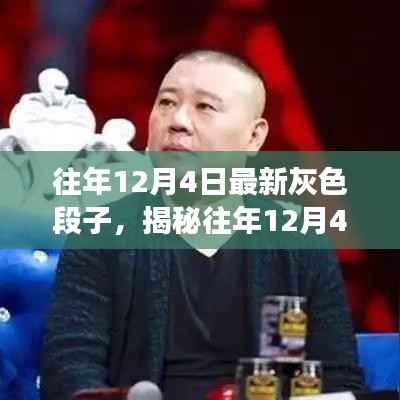 揭秘往年12月4日灰色段子背后的幽默与文化现象