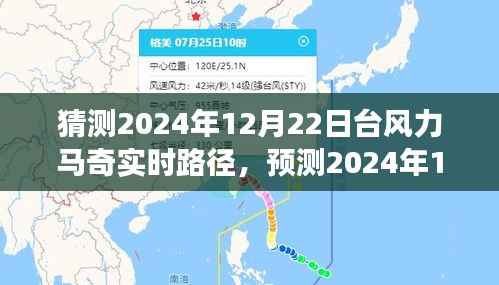 深度分析与观察,预测台风力马奇在2024年12月22日的实时路径