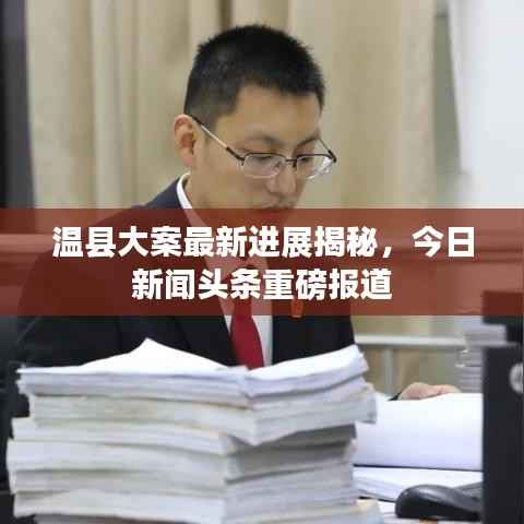 温县大案最新进展揭秘，今日新闻头条重磅报道