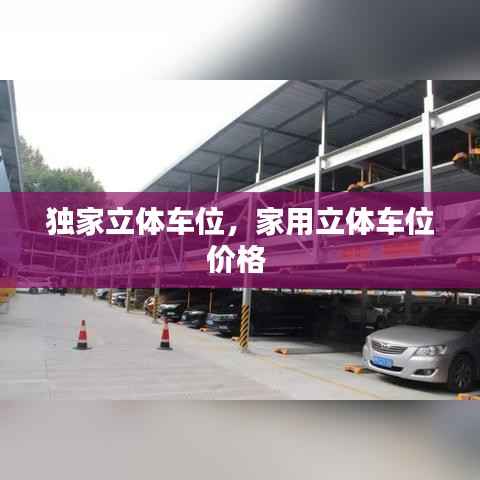 独家立体车位,家用立体车位价格
